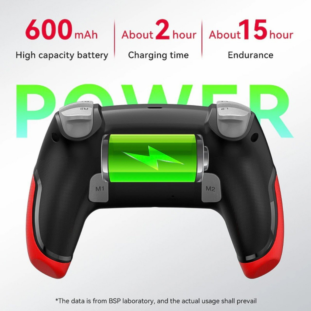Tay cầm chơi game không dây P06 cho điện thoại / Laptop / PC / TV Android, có rung, full skill - Hỗ trợ chơi F04 -dc5007