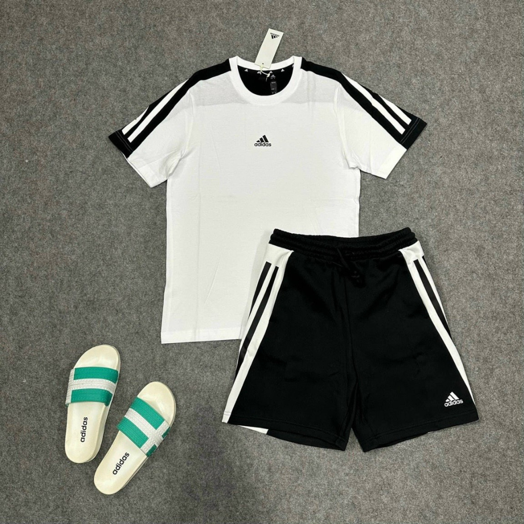 Bộ thể thao nam chất cotton đẹp , bộ quần áo hè nam siêu thoáng mát phong cách thể thao