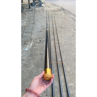 Sào cacbon VIP 9m (kèm bọc cần vải)