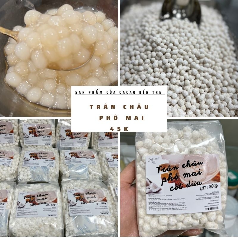 Trân châu phô mai