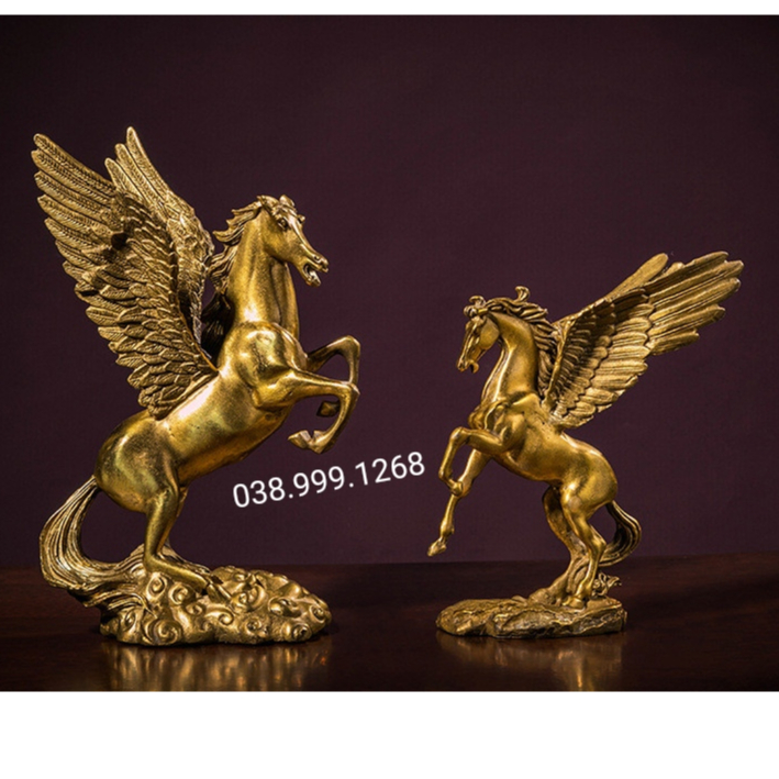 tượng ngựa đồng Phi mã tượng thiên lý mã bằng đồng ngựa đồng ngựa có cánh tượng ngựa phong thủy