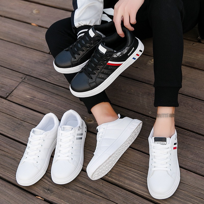 Giày thể thao Nam Sneaker Đế êm Da cao cấp Thời trang Sinh Viên, Hot Trend 2023. SHOP VIỆT 268