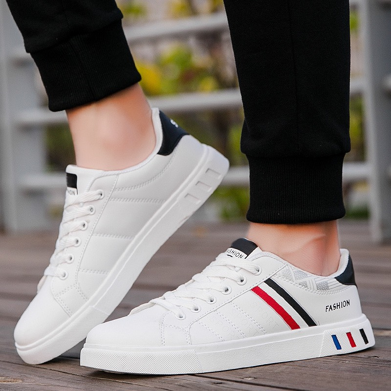 Giày thể thao Nam Sneaker Đế êm Da cao cấp Thời trang Sinh Viên, Hot Trend 2023. SHOP VIỆT 268