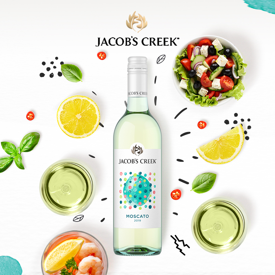 Rượu vang có ga Jacob's Creek Dots Moscato 750ml 7.5%