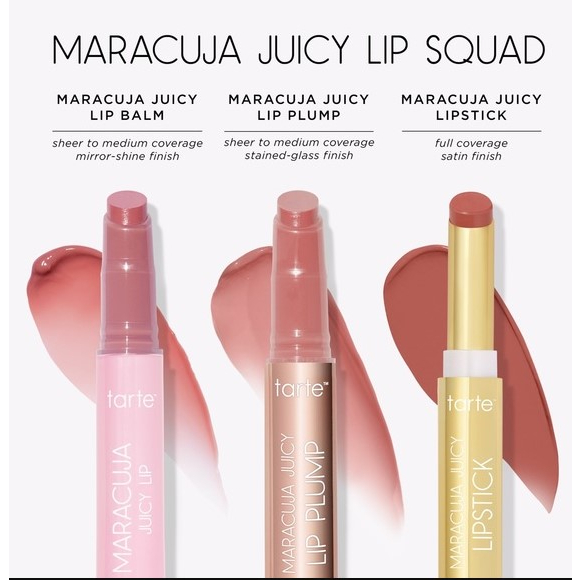 Tarte - Son Dưỡng Căng Môi Tarte Maracuja Juicy Lip Plump 2.7g