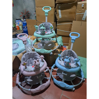 Xe tròn tập đi 2in1 cao cấp MP