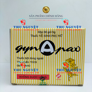 Bột vệ sinh phụ nữ GynApax hộp 30 gói