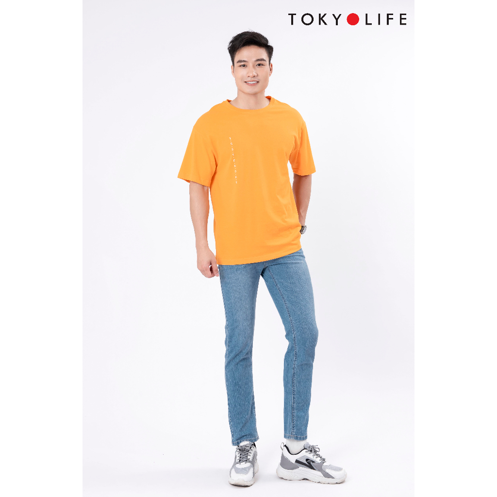 Áo T-Shirt NAM cổ tròn dáng suông TOKYOLIFE C7TSH516M