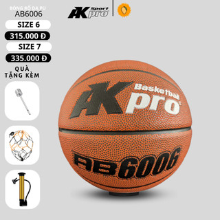 Quả bóng rổ da akpro ab6006
