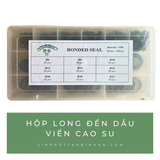 Long đền dầu - hộp 9 size x 160 cái