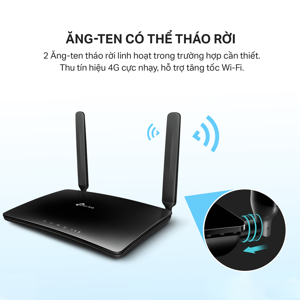 [Hỏa Tốc] Bộ Phát Wifi Di Động TP-Link TL-MR6400 4G LTE Chuẩn N 300Mbps