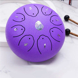 Trống không linh, trống tank drum 8 nốt, tặng 2 dùi gõ, túi đựng, số dự phòng và sách hướng dẫn chơi các bài đơn giản
