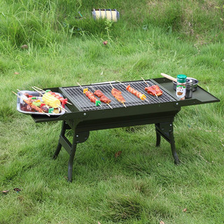Bếp Nướng Than Hoa Gấp Gọn, Lò nướng BBQ ngoài trời, Cắm Trại, Dã Ngoại, Camping (Ship Hỏa Tốc)