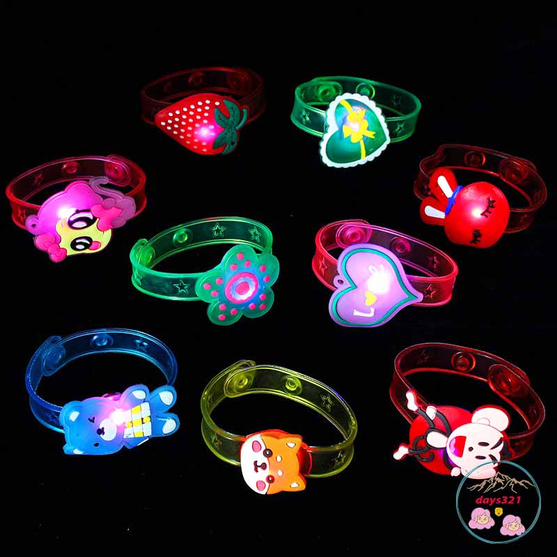 🍉Vòng đeo tay phát sáng cho bé- Vòng tay phát sáng có đèn