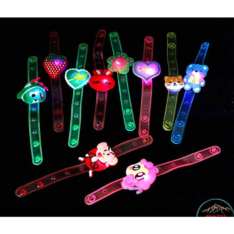 🍉Vòng đeo tay phát sáng cho bé- Vòng tay phát sáng có đèn