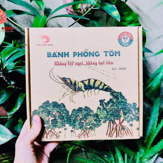 BÁNH PHỒNG TÔM CON TÔM RỪNG Loại Đặc Biệt- Hộp 500g