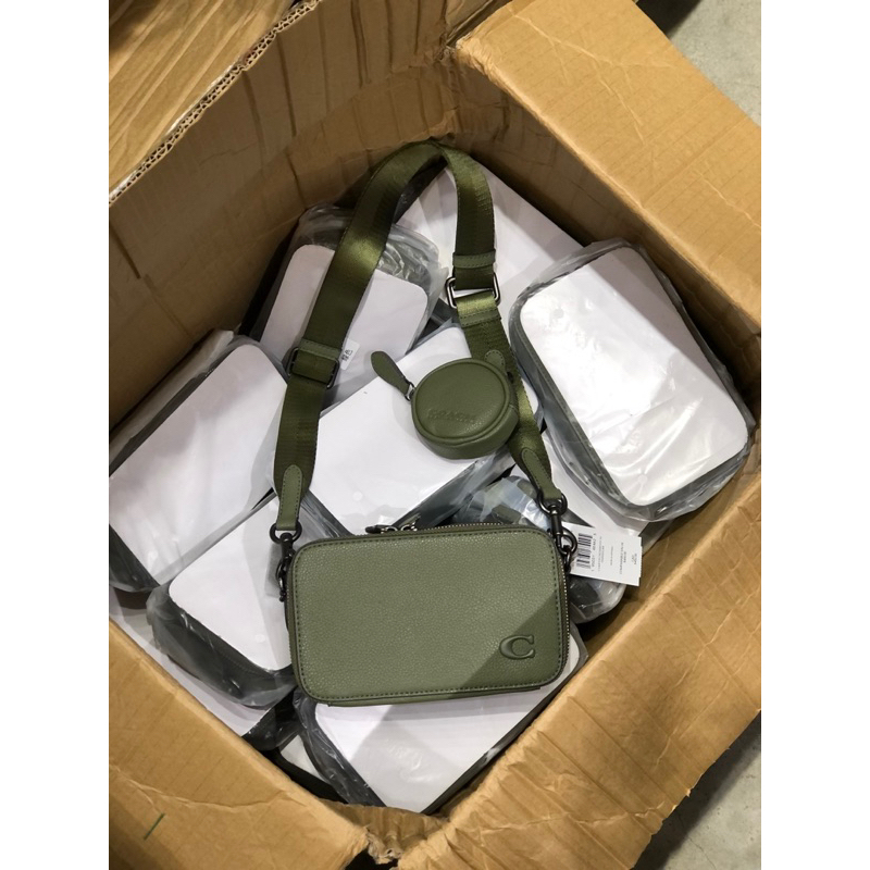 Túi Co4ch Charter Slim da thật