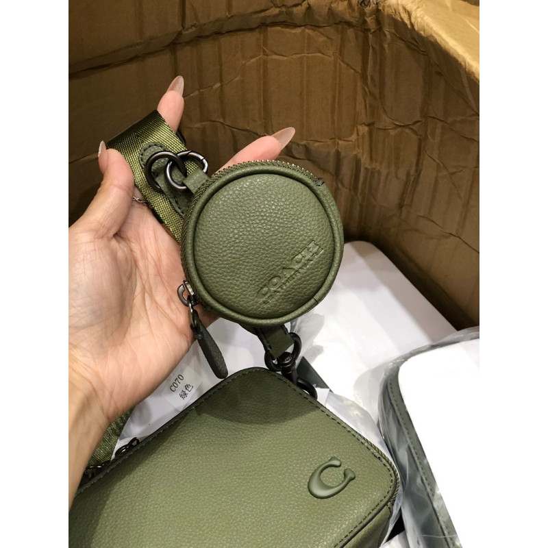 Túi Co4ch Charter Slim da thật