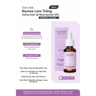 Tinh chất Numee làm trắng, chống nhăn da Niacinamine 10%_30ML