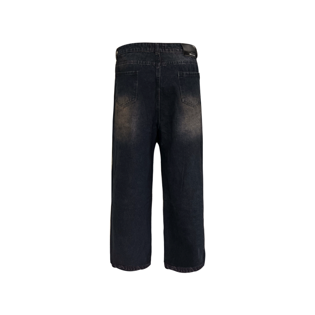 Quần Jeans Ống Rộng Dark Indigo Dusty Wide Godmother