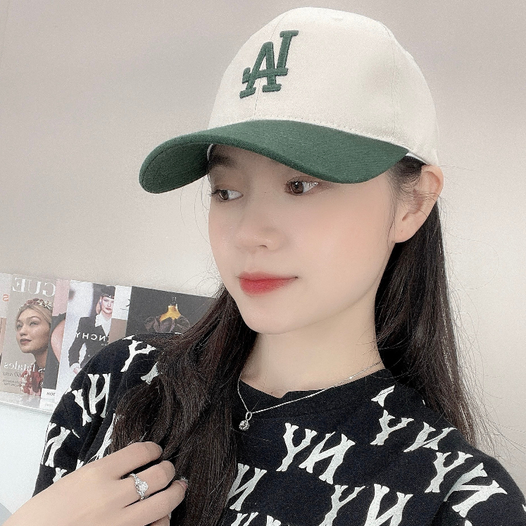 Mũ lưỡi trai nam nữ MLB thêu chữ NY nhiều màu hàng xuất dư cao cấp phong cách Hàn Quốc