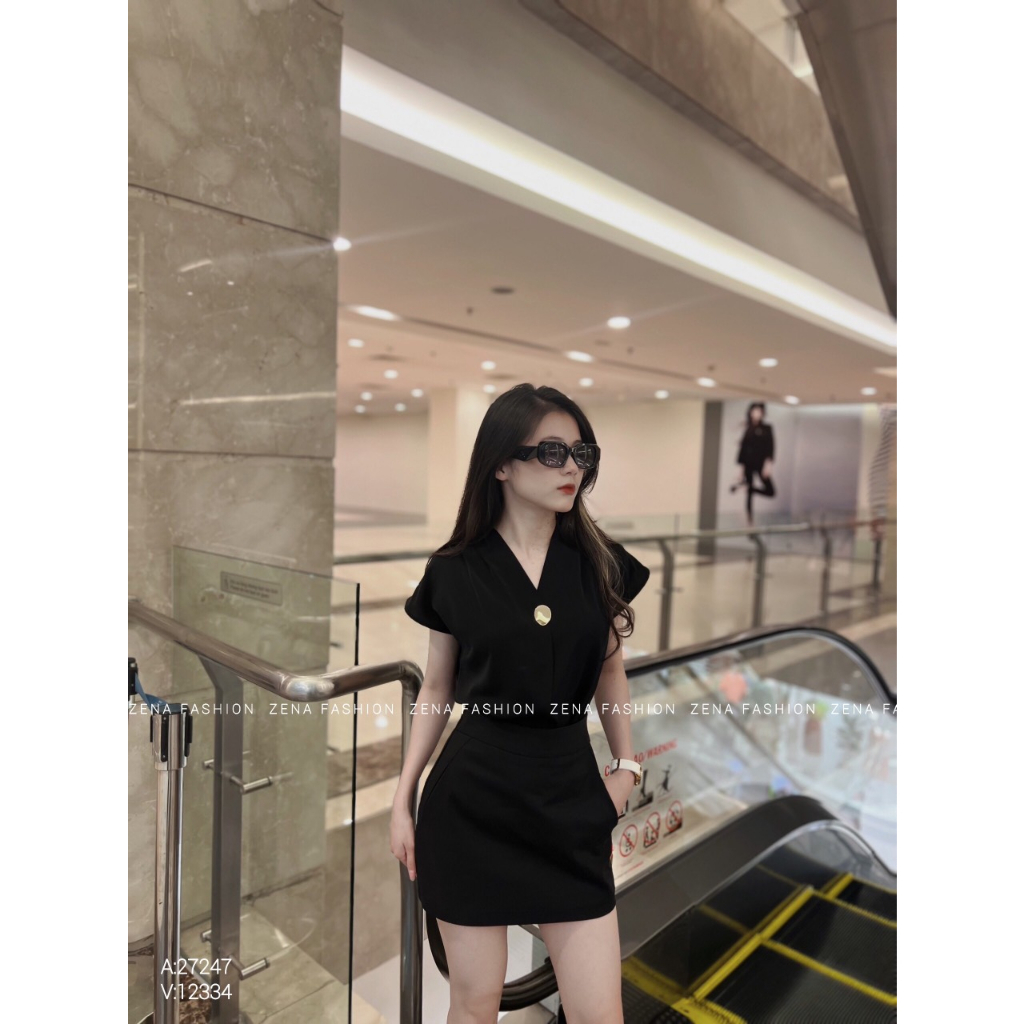 V12334:sooc thun giả váy