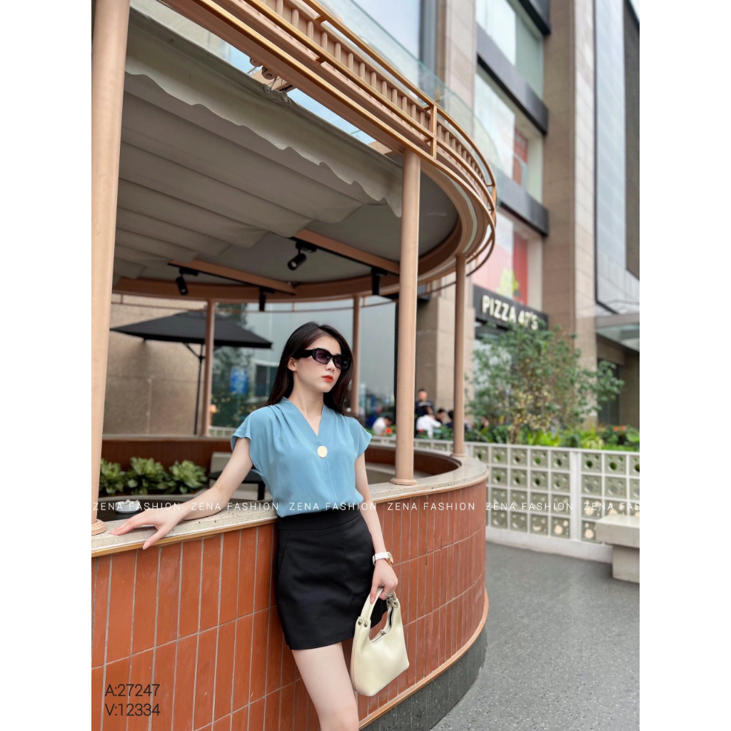 V12334:sooc thun giả váy