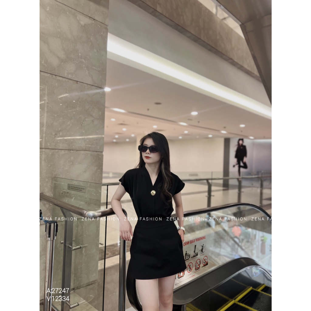 V12334:sooc thun giả váy