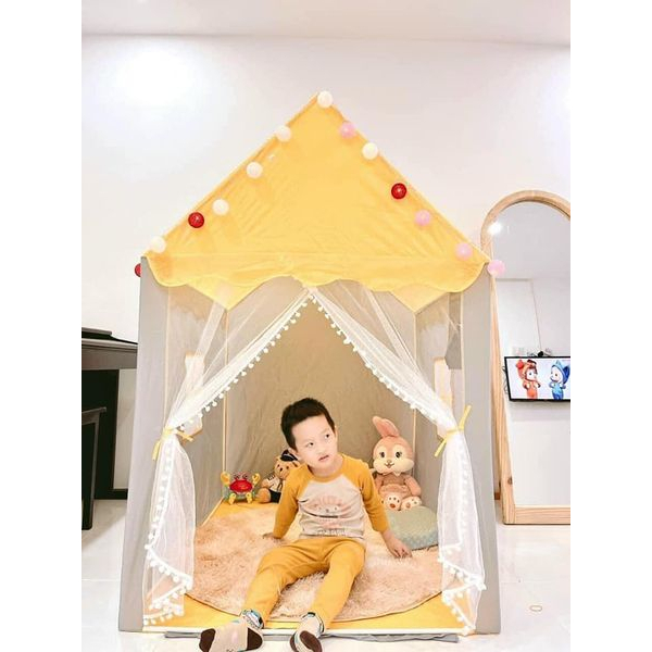 ÁO LỀU_VẢI LỀU Công Chúa hoàng tử S5 ,Vải bền chắc chống thấm nước, vải rèm đẹp bé thích mê ly