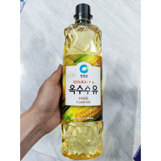 Dầu ngô hàn quốc 900ml - 옥수수유