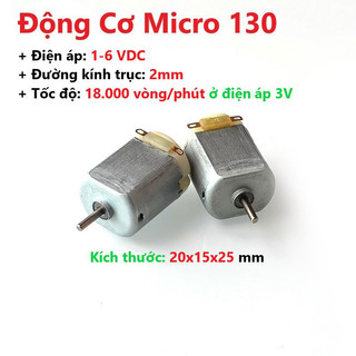Động cơ dc 130 3-6v motor 3v - htb