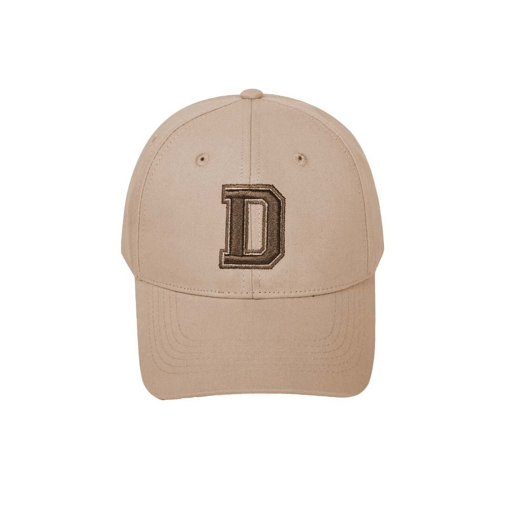 Mũ lưỡi trai nam nữ thêu logo màu be Baseball Academy Cap local brand Davies | HAT06