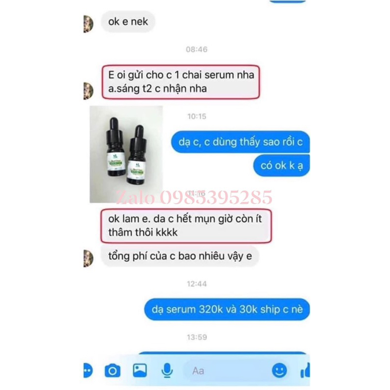 Serum đường đen 2in1 loha