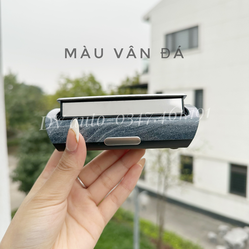 Bảng ghi số điện thoại YUMCHO gắn taplo thiết kế kẻ vân cực sang trọng bắt mắt by DV AUTO | BigBuy360 - bigbuy360.vn