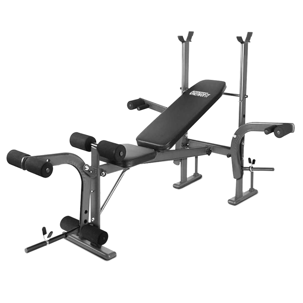 OneTwofit 0T0039Z Ghế nâng đa chức năng Folding Home Gym Trọng lượng Dumbbell Đào tạo Trọng lượng phân