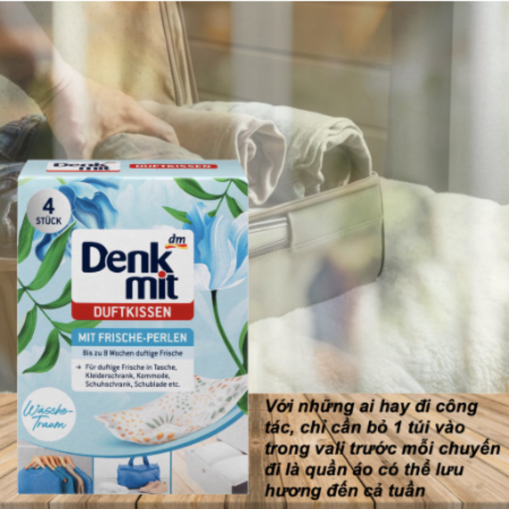 Túi thơm Denkmit treo tủ quần áo, treo phòng, nhà tắm lưu hương lâu 4 Túi