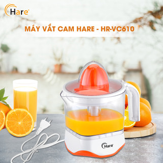 Máy vắt cam tự động - thương hiệu Hare - bảo hành 12 tháng - dùng điện dung tích 1l dễ dàng vệ sinh