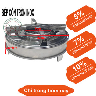 Bếp cồn khô inox ăn lẩu đi dã ngoại tiện dụng giá rẻ