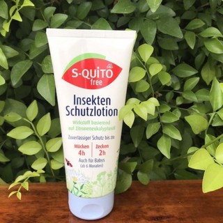 Kem chống muỗi và côn trùng cắn Squito Free cho trẻ sơ sinh và trẻ em 100 ml