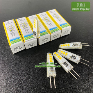 Bóng đèn led bàn thờ, bóng đèn led siêu sáng chân ghim 3W