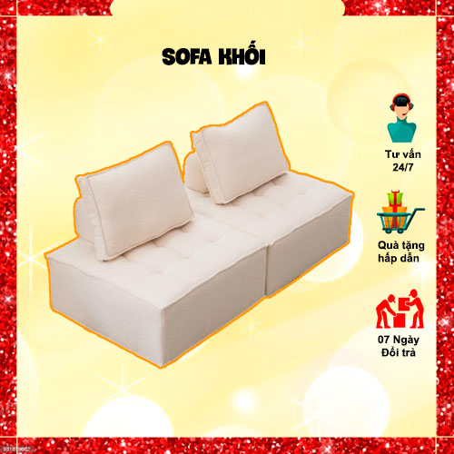Ghế Sofa Tatami, Ghế Sofa Phong Cách Tối Giản, Bọc Vải Cashmere  - Nội Thất Phòng Khách