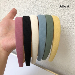 𝚂𝚒𝚕𝚋𝚒 𝙰 Bờm tóc vải trơn, Bờm tóc Lưu Diệc Phi, Bờm tóc màu pastel