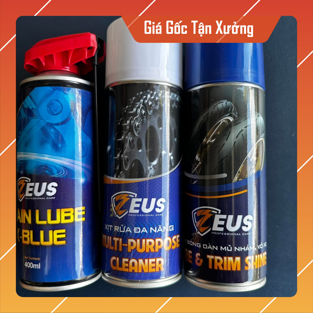 Dưỡng sên ZEUS mở bò xanh 400ml giá combo tiết kiệm
