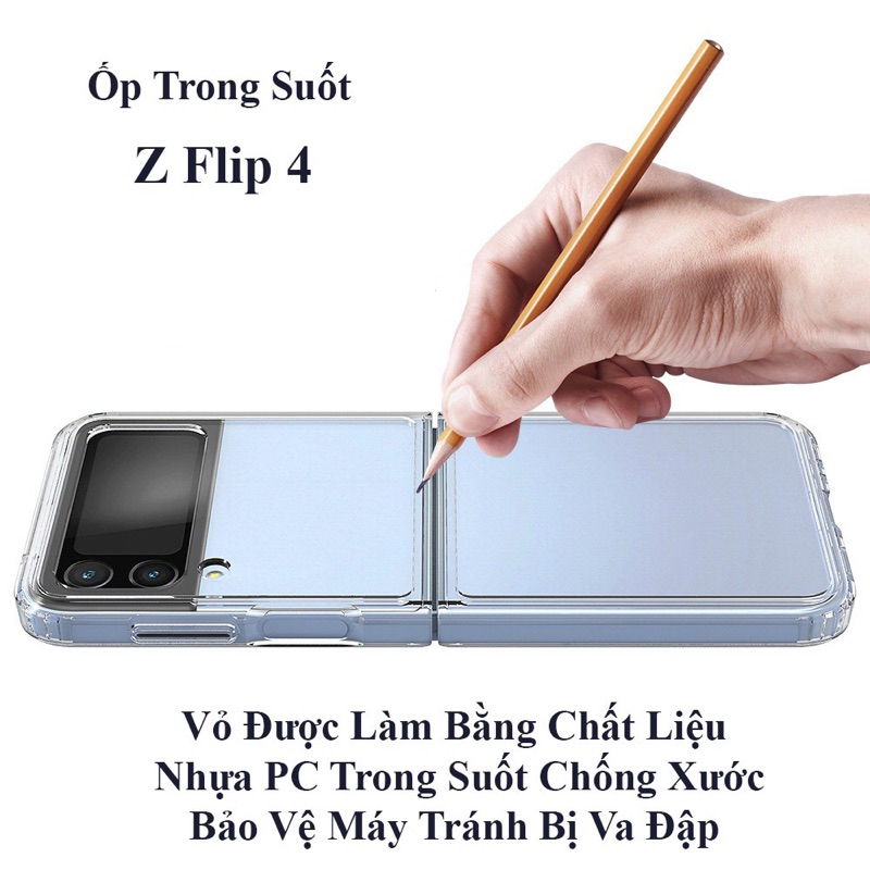 Ốp lưng dẻo không chống sốc Samsung Z Flip 4 / Z Flip 5 bảo vệ máy