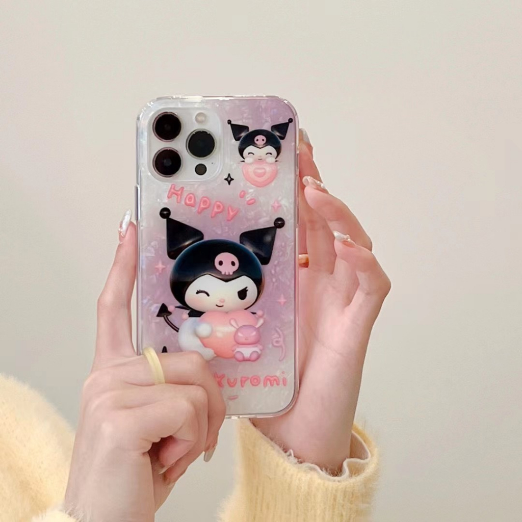 [Hello Kity, Kuromi, Luck] Ốp lưng iphone vân đá in hình 7plusx/xs/xsm11/12/13/14/pro/max/plus/promax