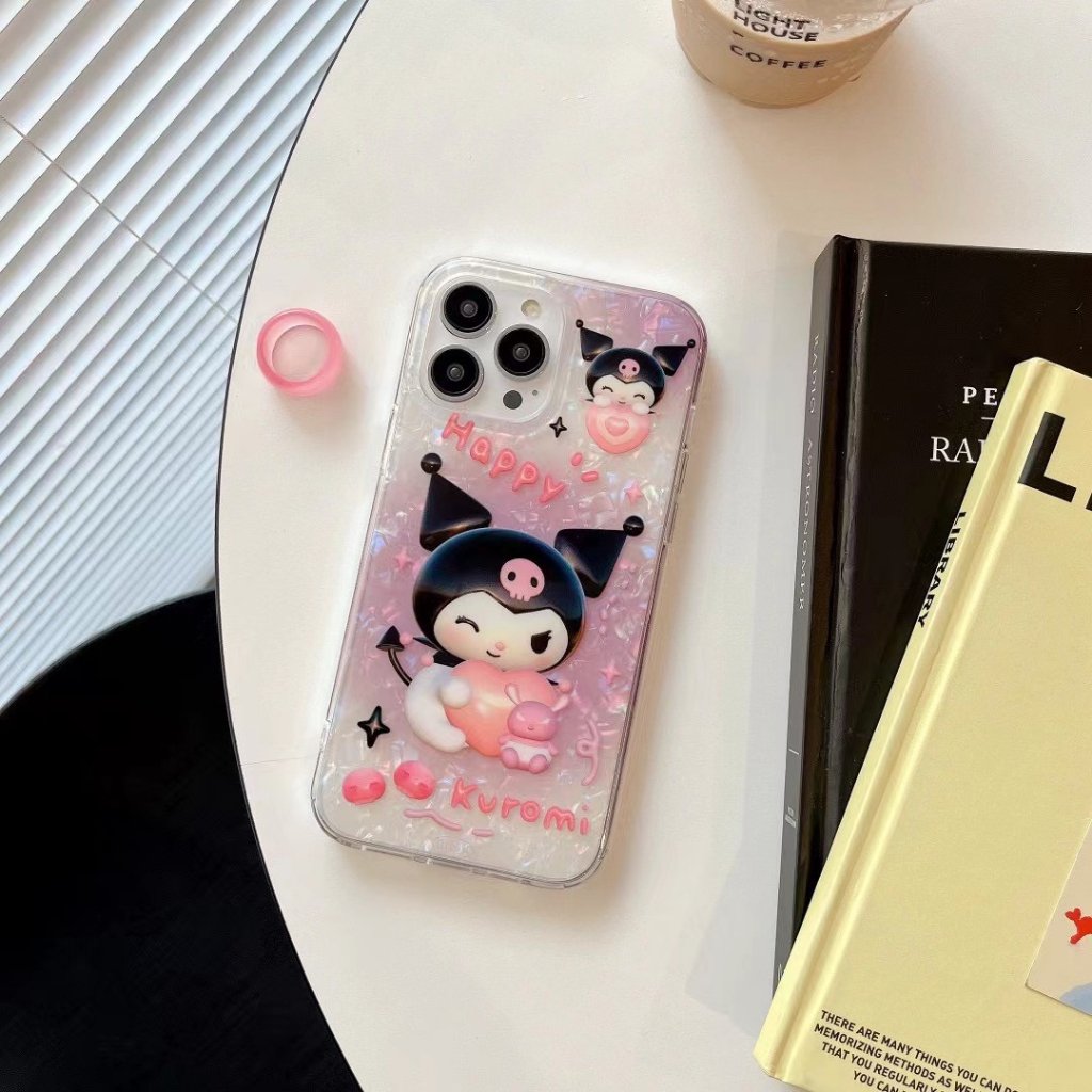 [Hello Kity, Kuromi, Luck] Ốp lưng iphone vân đá in hình 7plusx/xs/xsm11/12/13/14/pro/max/plus/promax