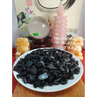 Vụn Đá Phong Thuỷ Đen Onyx (TA)