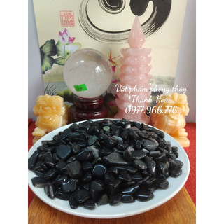 Vụn Đá Phong Thuỷ Đen Onyx (TA)