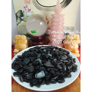 Vụn Đá Phong Thuỷ Đen Onyx (TA)