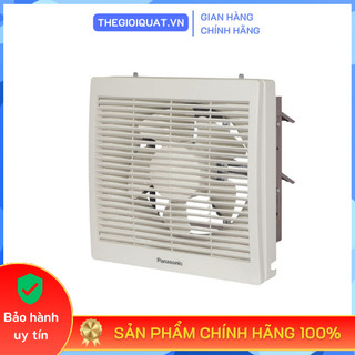 Quạt hút âm tường Panasonic FV-20AL1 có màn che, hút 1 chiều - Hàng chính hãng